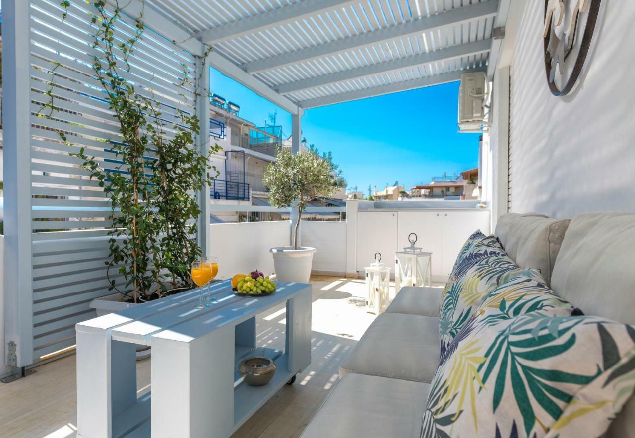 Ferienwohnung Melidi Luxury Penthouse In Koukaki Athen Exterior foto