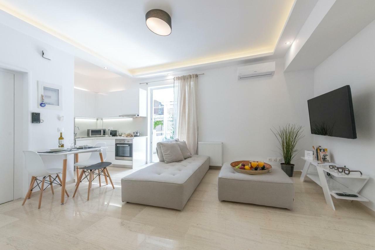 Ferienwohnung Melidi Luxury Penthouse In Koukaki Athen Exterior foto