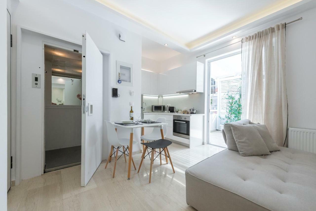 Ferienwohnung Melidi Luxury Penthouse In Koukaki Athen Exterior foto
