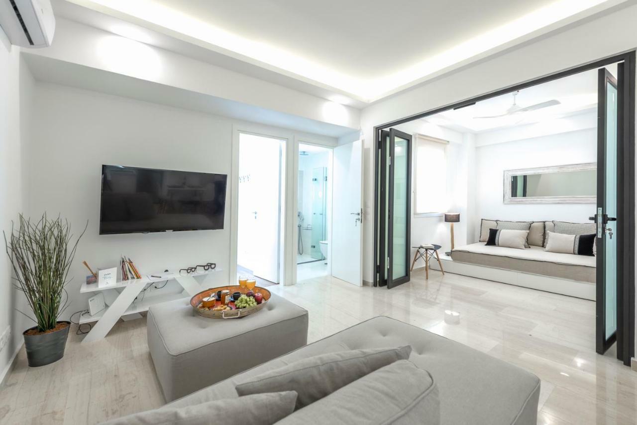 Ferienwohnung Melidi Luxury Penthouse In Koukaki Athen Exterior foto